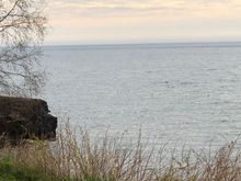 the view from our room, looking left. That is Wisconsin in the far background. Packers suck.