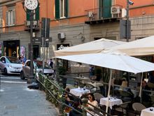 Charming cafe