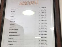 BISCOTTI, ETC AT GIUMARRA