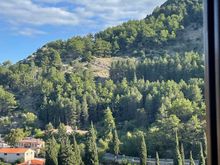 The view of Dimitsana from our window