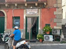 Malfa hair salon where I got a cut..very popular; reservations were difficult to come by.   Hair cut 35 euro.