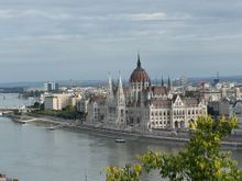 Parliament Building taken from Buda Castle Hill
