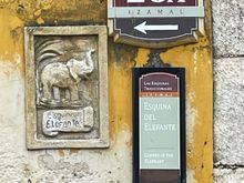 I don't know if there were ever elephants here, but if there were, they had a nice corner to hang out at.