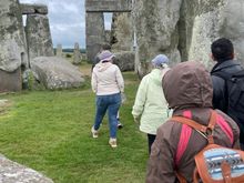 Here we are starting to walk in