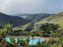 Yes, that's snow on the top of the hills in the distance