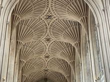 The Abbey is famous for it's fan vaulting