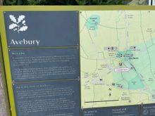 Entry sign from the car park.  Hopefully you will be able to see some of the map