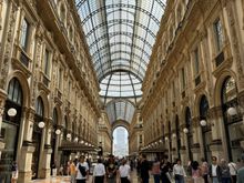 . . . and return to Milano - Galleria Vittorio Emanuele II