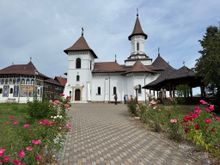And this very pretty church is located very close to Humor Monastery.