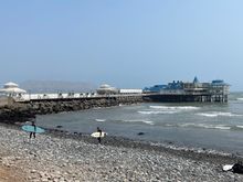 Jetty out to a restaurant 