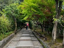 Pathway entering Kodaji in the daytime...