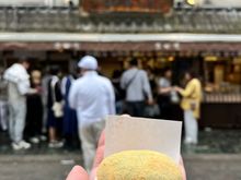 Mugwort mochi from Nakatanidou in Nara