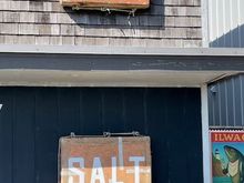 Salt, it's a seafood place but I had a fantastic cheeseburger.  Will have to have seafood next time.