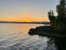 We missed the sunset because I was watching football!  My bad.