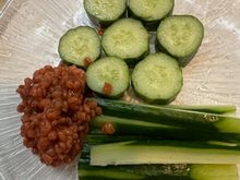 Cucumber with soybean paste