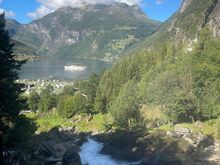 Queen’s ship in the fjord