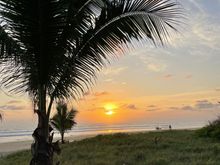 Off the deck of our current abode