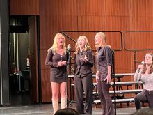 18 year old Chloe on the far left with her 4-some Beatles group.