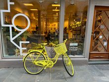 Yellow bike!