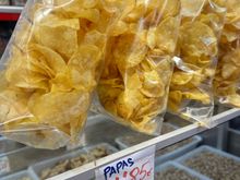 Potato chips here are so good.  We have a bowl with our afternoon drinks.