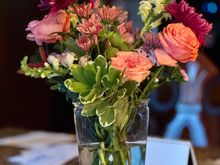 Dave brought me this beautiful birthday bouquet!