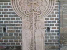 Another khachkar at Etchmiadzin