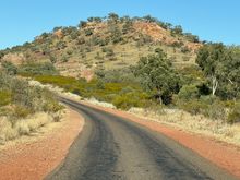 Arid, yet pretty country leaving Mt Isa