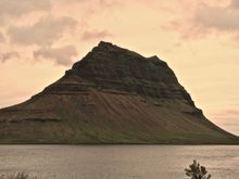 Same place at midnight. Taken in June