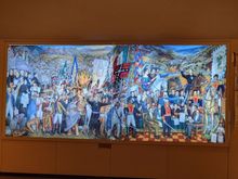 painting at museum