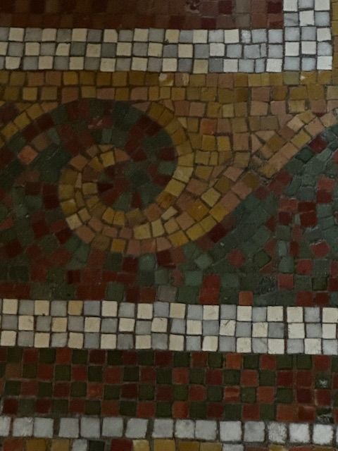 Mosaic floor