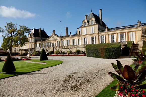 On the right bank, there are lots of gorgeous Chateaus where the wine is made.