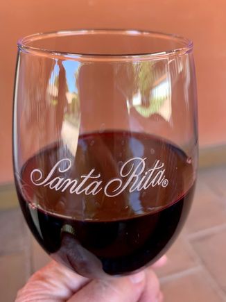 And of course, you need some red wine to wash down all that chocolate!