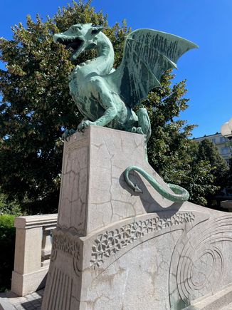 Entry to the Dragon's Bridge, a total of four with the same design