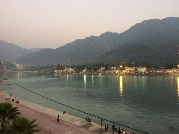 From our room in Rishikesh 