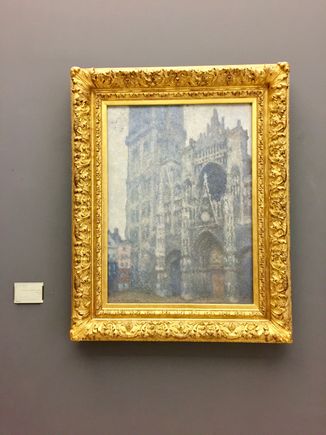Monet’s  interpretation; I prefer his.