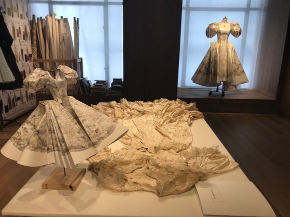 In store McQueen exhibit 