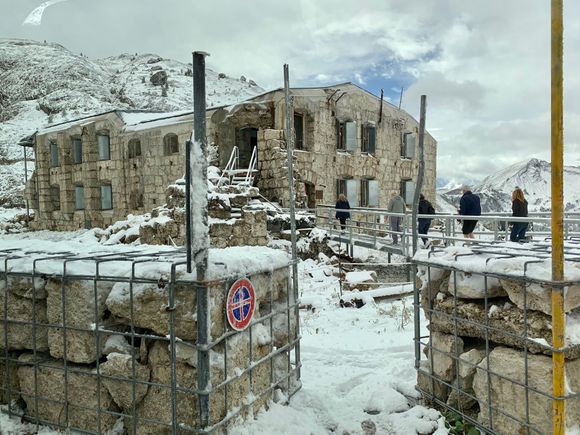 Terrific WWI Museum, formerly a fort on the Italy/Austrohungarian border high in the mountains.