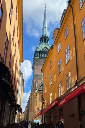 Steeple of the German Church in Gamla Stan