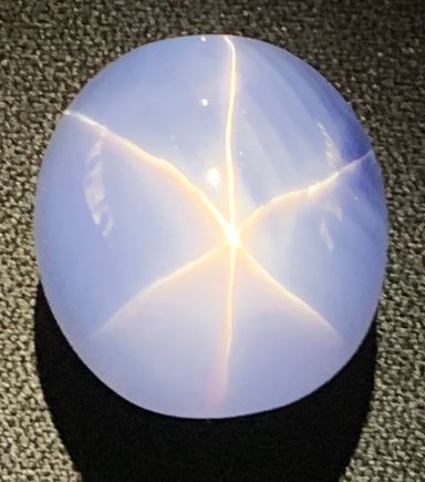 The famous Star of India sapphire