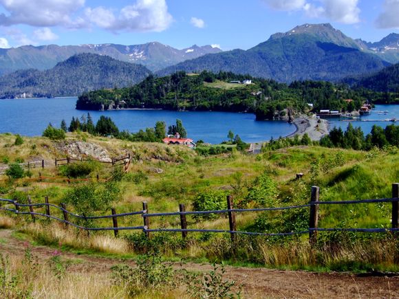 Halibut Cove , a short boat trip from Homer