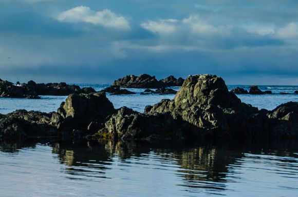 Many moods of the ocean. It does not negotiate.