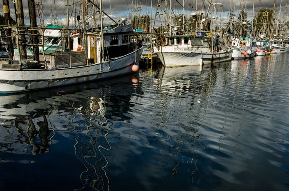 At Ukee boat basin, when approaching returning crews about buying the catch o' the day, be sure to add 'eh' at the end of every sentence, eh.