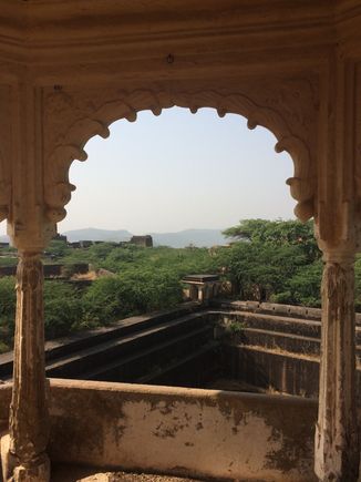 Stepwell at the fort