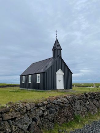 
The whole town is just the inn and this church. Very remote and beautiful. 
