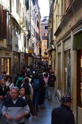 crowded alley