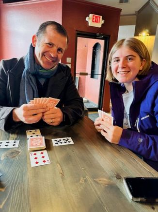 Two of my favorite people today. 