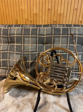 This is the Horn I play now. It is a far cry from the one I used then. 