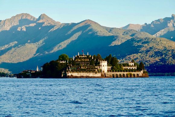 Isola Bella, a charming island we visited just off coast from Stresa