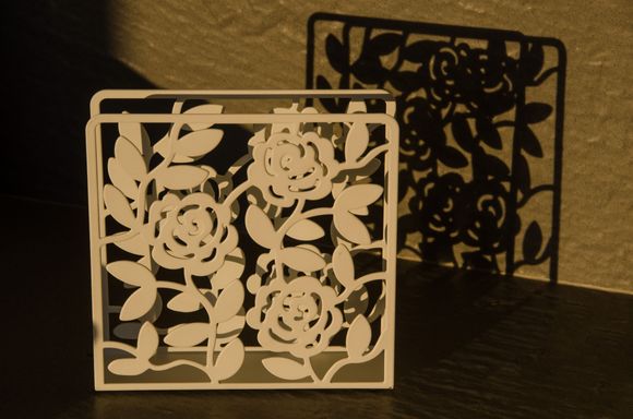 In the gift shop by the glass house and the goat enclosure.