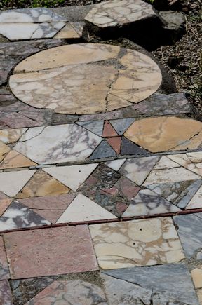 Enslaved craftsmen worked on this marble decor. Pity poor Celur, a slave who'd earned his freedom just prior to the eruption!